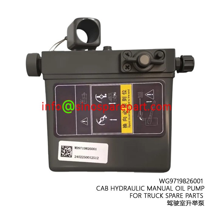 CAB HYDRAULIC MANUAL OIL PUMP FOR TRUCK SPARE PARTS CAB HYDRAULIC MANUAL OIL PUMP FOR TRUCK SPARE PARTS