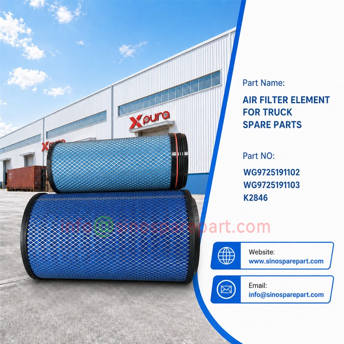 K2846 AIR FILTER ELEMENT FOR MAX/TH7 TRUCK SPARE PARTS K2846 AIR FILTER ELEMENT FOR MAX/TH7 TRUCK SPARE PARTS