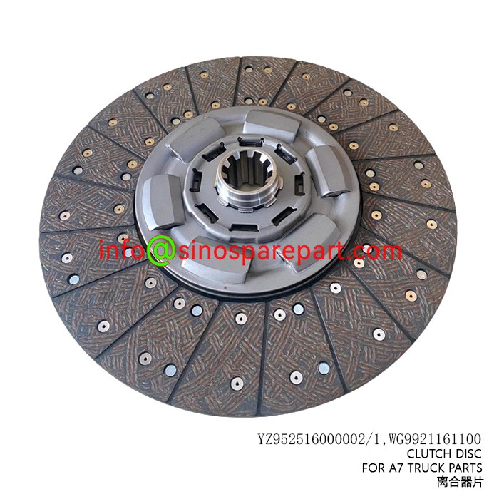 CLUTCH DISC FOR A7 TRUCK PARTS