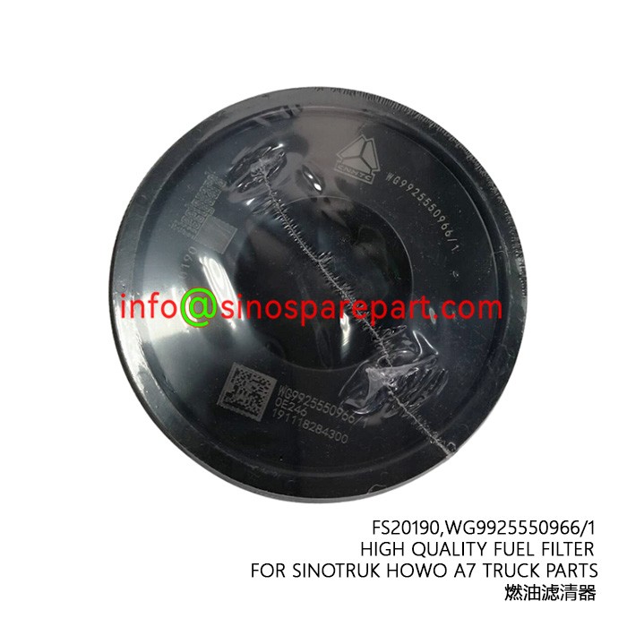 HIGH QUALITY FUEL FILTER FOR SINOTRUK HOWO A7 TRUCK PARTS