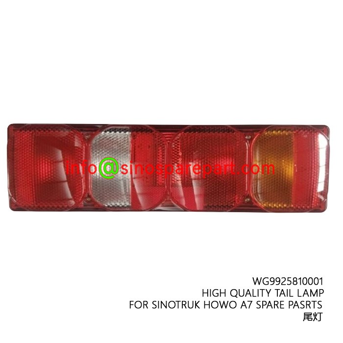 HIGH QUALITY TAIL LAMP FOR SINOTRUK HOWO A7 SPARE PASRTS