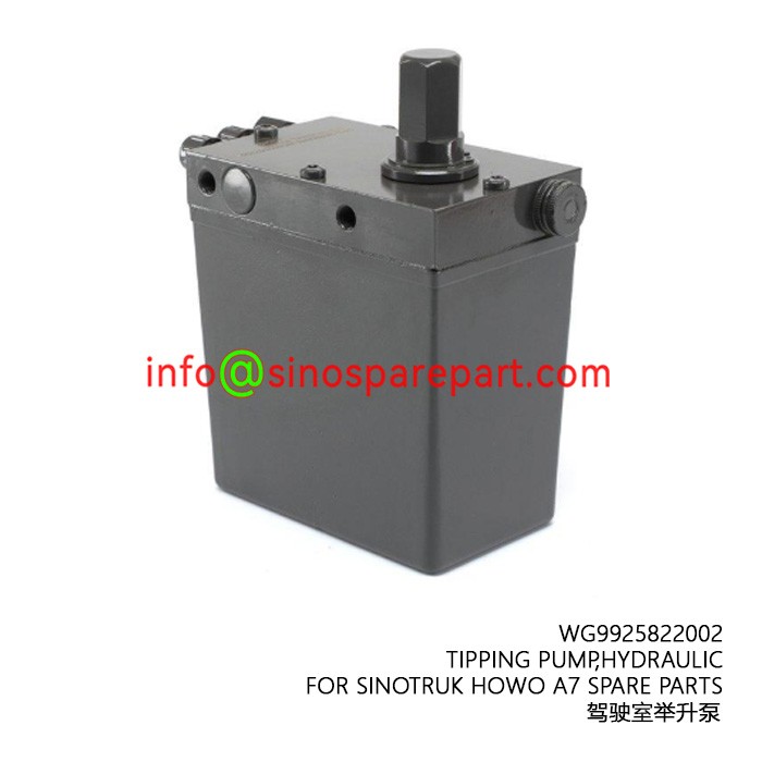 TIPPING PUMP,HYDRAULIC FOR SINOTRUK HOWO A7 SPARE PARTS