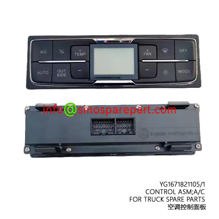 CONTROL ASM;A/C FOR TRUCK SPARE PARTS CONTROL ASM;A/C FOR TRUCK SPARE PARTS